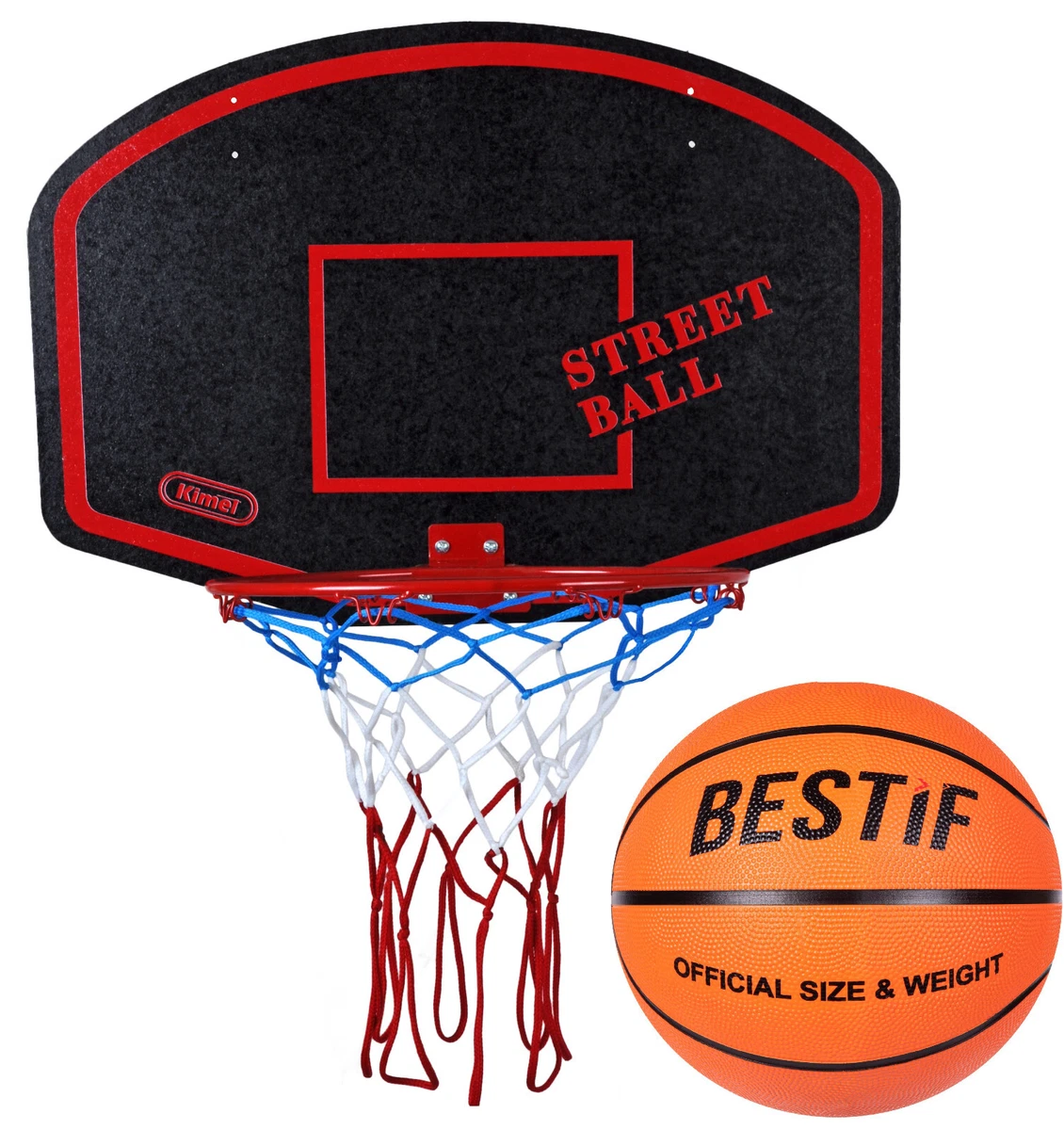 Basketball Set Basketballkorb Ball Backboard für Kinder Basketballbrett Korb