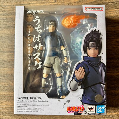 Sasuke Uchiha -Ninja Prodigy of the Uchiha Clan Bloodline ''Naruto'' S.H.Figuarts