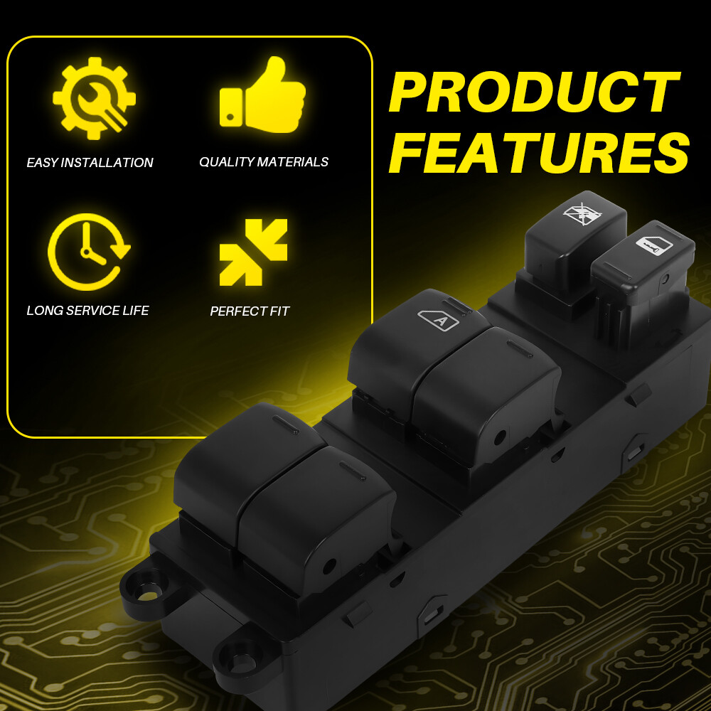 FOR 10-12 SUBARU LEGACY OUTBACK DRIVER SIDE MASTER POWER WINDOW CONTROL SWITCH B