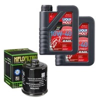 Hiflo ÖLfilter Set Limol 10W-40 Race 2L FüR Hyosung GD 250 R I KM4NF46D Bj.2017