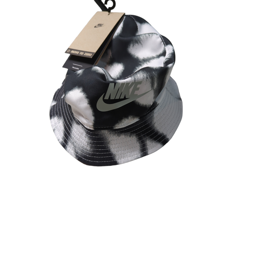 NWT Nike M/L Youth Unisex Reversible Bucket Hat Medium/Large Black/White - Picture 3 of 5