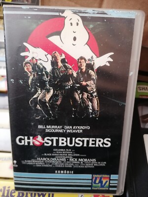 VHS Rarität: GHOSTBUSTERS 1  - DIE GEISTERJÄGER (1984)  UNCUT UV/RCA