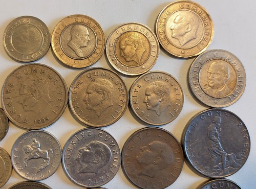 Turkey 18 Different Coins Lot - (1957 - 2014) - Picture 7 of 8