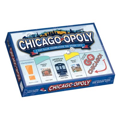 Late for The Sky Chicago-Opoly Board Game   Windy City Property Trading Family