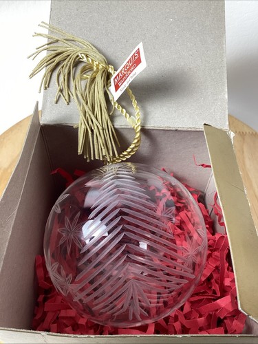 Waterford Marquis Christmas Celebration Single Ornament Clear NEW W/ Tag - Picture 6 of 9