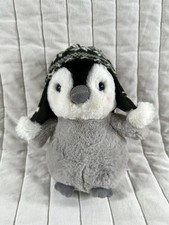 Aurora Plush Penguin Ski Winter Hat Festive Holiday Chillin  Chick