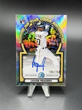 2023 Bowman Rookie of the Year Favorite Auto Liover Peguero RC #ROY-LP /150