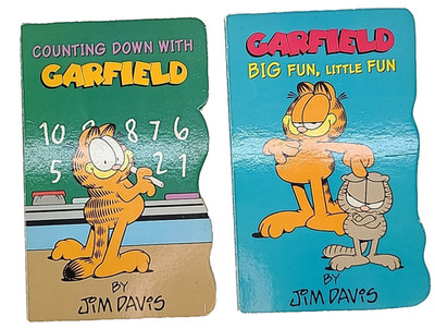 Garfield Board Books Counting Down with GARFIELD & Big Fun Little Fun Jim Davis
