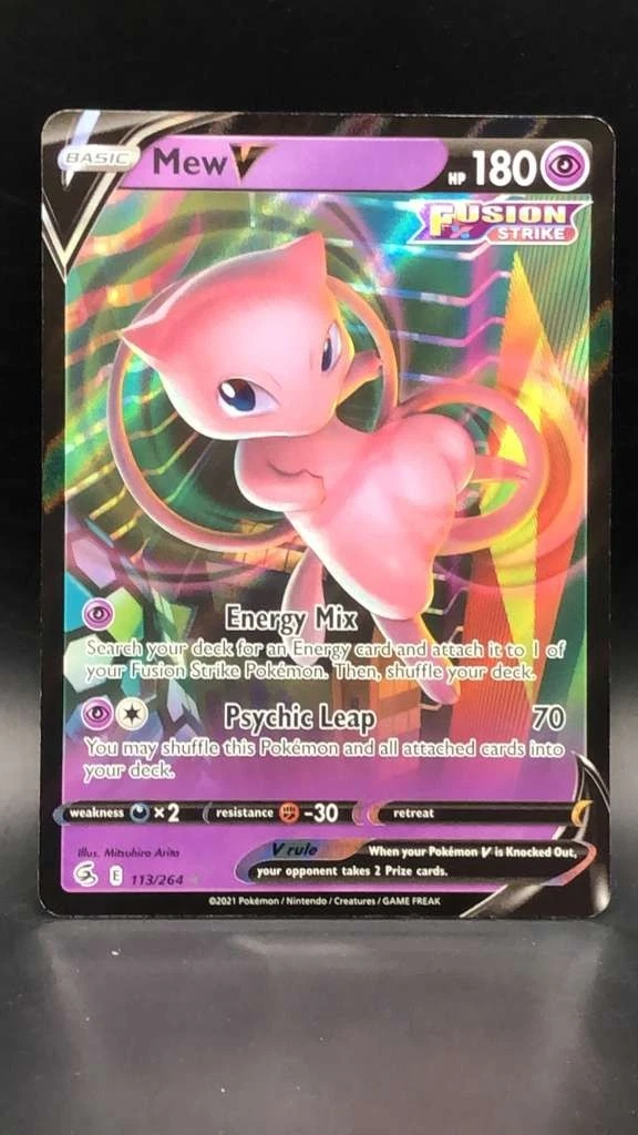 Holo Pokmon Mew Individual Cards for sale - eBay