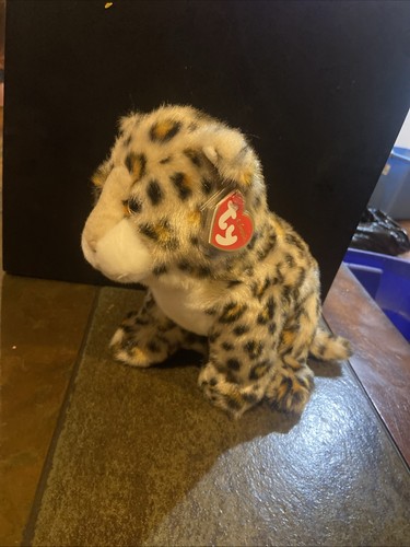 New Tag Ty Classic Leopard Cub Plush CLEOPATRA 2007 Spotted Cat 11"