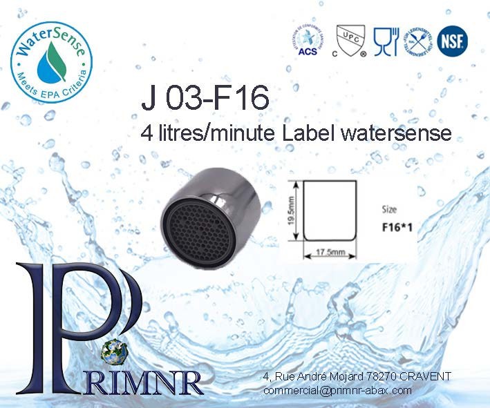 Mousseur de robinet F16x1 economie eau lot 20 pieces cuisine salle de bain
