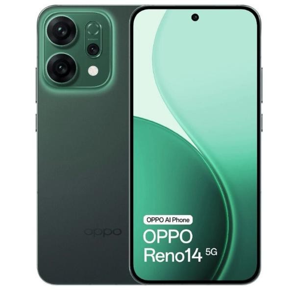 OPPO RENO 14 5G 512GB DUAL SIM 6.59" 12GB RAM EU LUMINOUS GREEN VODAFONE