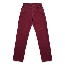 Vtg Lee NWT Size 5M Port Wine Burgundy Jeans USA Made Tapered Leg Union NOS 80s