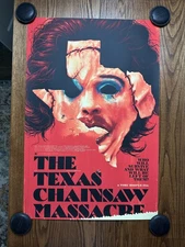 Texas Chainsaw Massacre Mondo 24x36 Poster Tobin Limited Screen Print