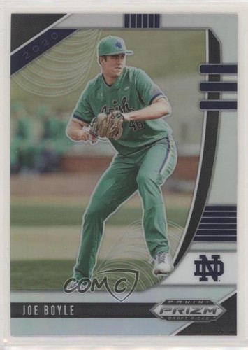 2020 Panini Prizm Draft Picks Silver Prizm Joe Boyle #PDP143 0o6v - Afbeelding 1 van 3