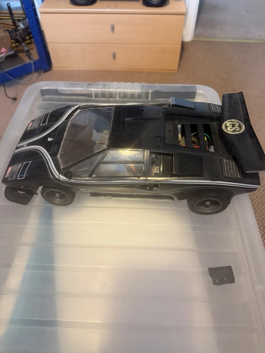 Lot Vintage Tamiya : Lamborghini Countach (58005), Porsche 936 (58006), Boîte Vitesses (50065)