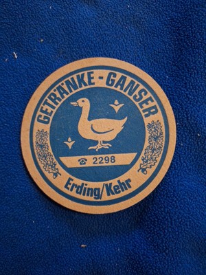 Bierdeckel Getränke Ganser - Erding / Kehr - Hacker Pschorr München