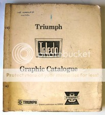 TRIUMPH TOLEDO Car Illustrated Spare Parts List Catalogue c1973 #519932