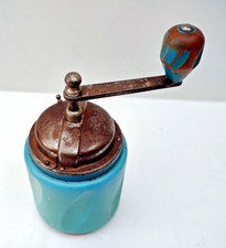 MACININO MACINA CAFFÈ  TRE SPADE LEGNO_METALLO VINTAGE 1950