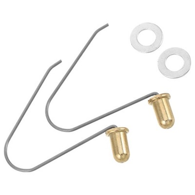 Robuste Legierung Kinder Roller Schubstange Höhenverstellung Verriegelungsstift Gold Farbe