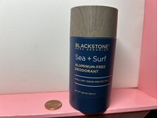 BLACKSTONE MEN  S GROOMING Sea  Surf Aluminum-Free Deodorant 2.82oz NWOB