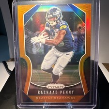 2019 Panini Prizm Orange Prizm 232/249 Rashaad Penny #260 