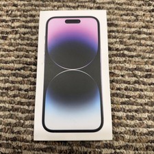 Original Apple Empty Box iPhone 14 Pro Deep Purple No accessories/No Manual