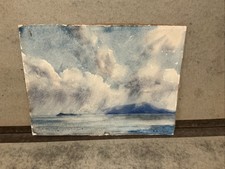 Vintage Stormy Seascape Study (1940’s) Signed - A. G. RIDER