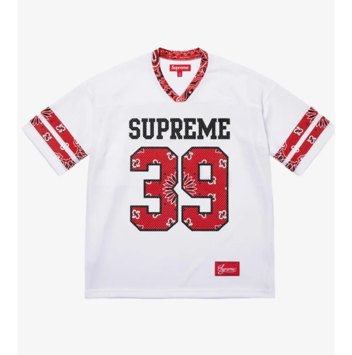 Supreme Bandana Football Unisex T-Shirt Gr. M - NEU