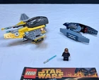 LEGO Star Wars Jedi Starfighter & Vulture Droid 7256 w/instructions & minifigure