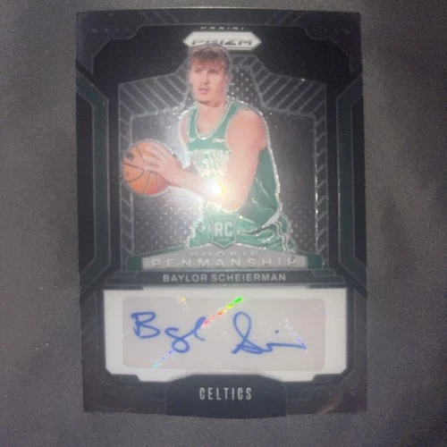 Baylor Scheierman 2024-25 Panini Prizm  Rookie Penmanship #RPE-BAY