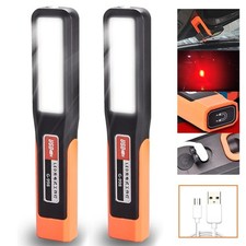 Rechargeable COB LED Work Light Mechanic Work Shop Inspection Lamp Hand Torch