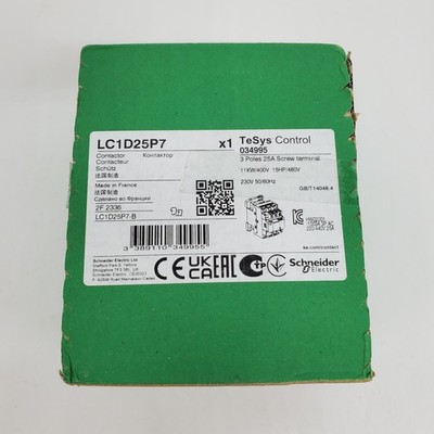 Schneider Electric LC1D25P7 TeSys D Schütz 25A Spule 230V                 _0.4_5