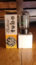 GE 6L6GC ELECTRONIC VACUUM TUBE WITH BOX - SOLD AS IS