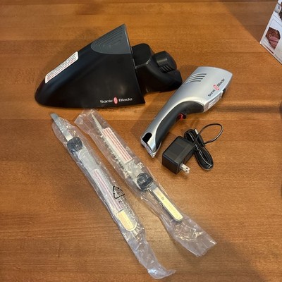 Emson Sonic Blade Cordless Power Knife 2 Blades Portable Electric Carving NEW