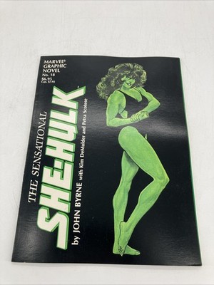 Marvel Graphic Novel #18 The Sensational She Hulk 1985 John Byrne 1st print