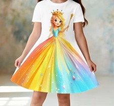 Princess t-shirt dress in 3-4 Youth