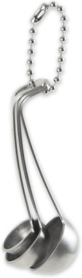 Endurance Kitchen Collection Measuring Tools, Dishwasher Safe, Mini Ladles, 3