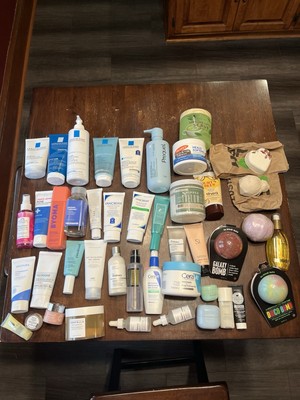 MASSIVE SKINCARE BUNDLE BATH BODY FACE BARELY USED KOREAN SKINCARE TATCHA ETC