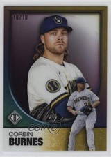 2023 Topps Transcendent Collection Gold Refractor 10/10 Corbin Burnes #82 19fv