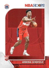2019-20 Hoops #231 Admiral Schofield