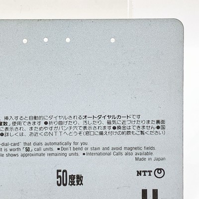 1993 Utagaki Summit Memorial Gold Osaka Nose Town Telephone Card