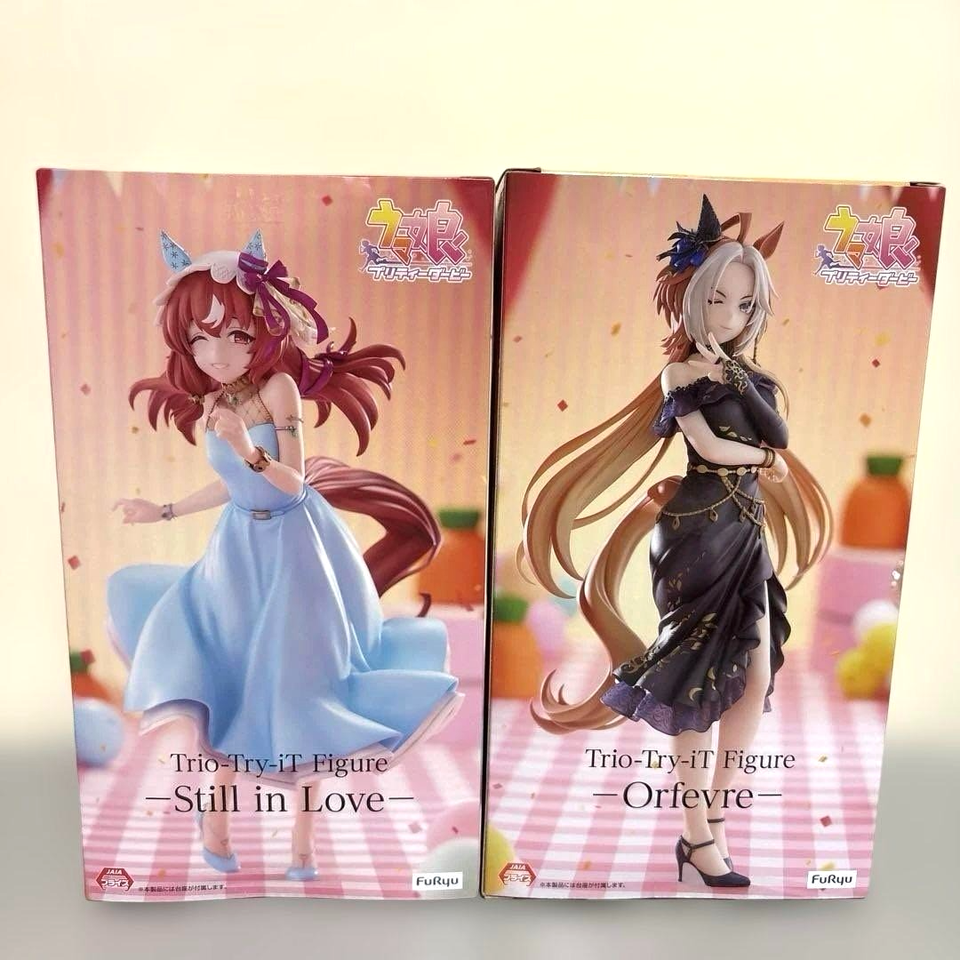 Uma Musume Pretty Derby Trio-Try-iT Still in Love Orfevre Figure Set ...