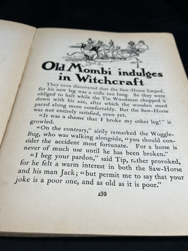 Antique Land Of Oz Hardcover Book 1904 By L. Frank Baum - Picture 4 of 6