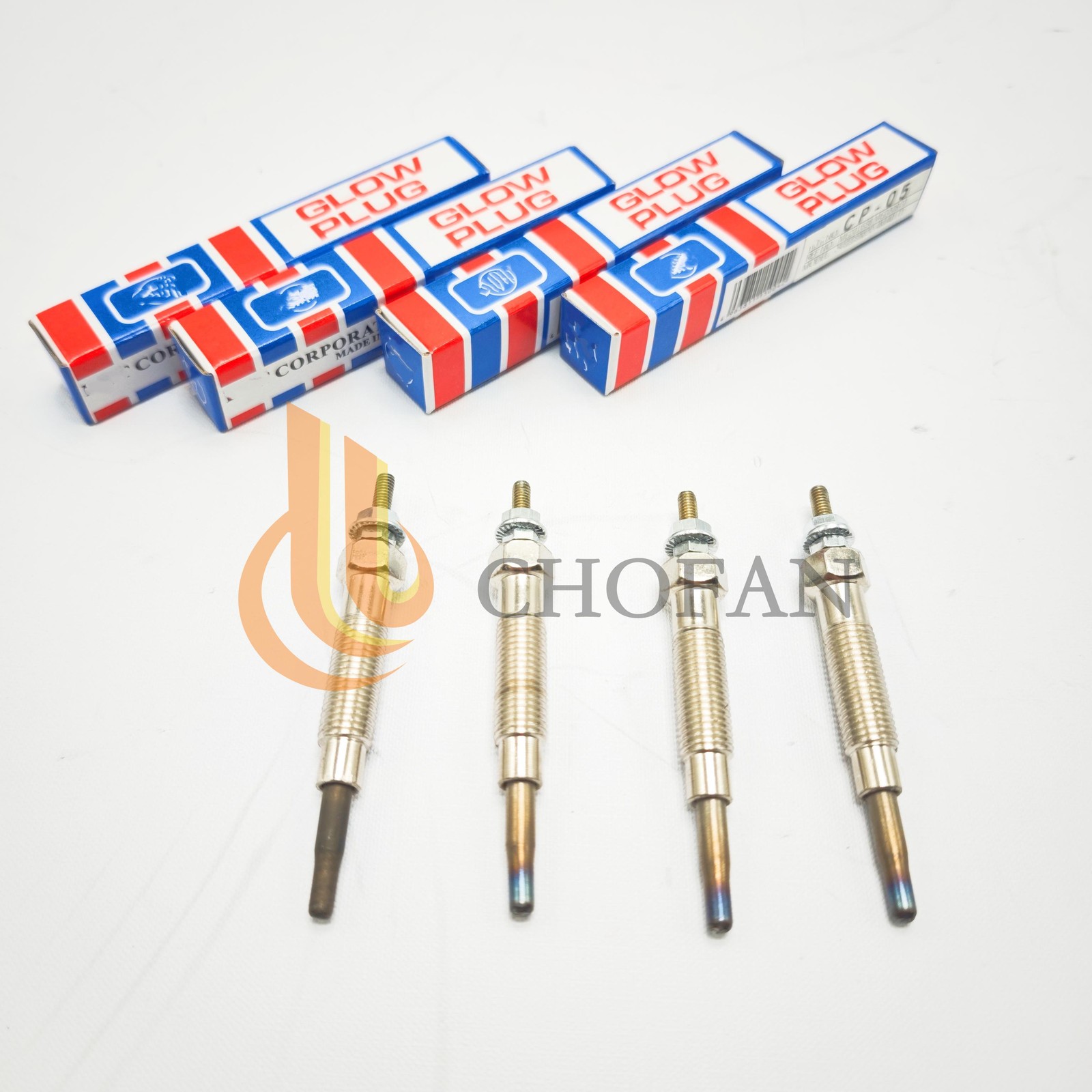 4X Glow Plug HKT CP-05 ME201638 ME200970 For Mitsubishi 4M40T 4M40
