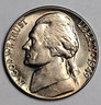 1949 5C Jefferson Nickel with light toning Philadelphia Jefferson