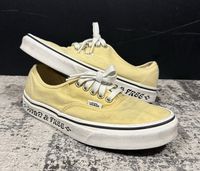Vans x Parks Project ''Wild & Free'' Yellow Canvas Shoes Men's 8.5 Women's 10