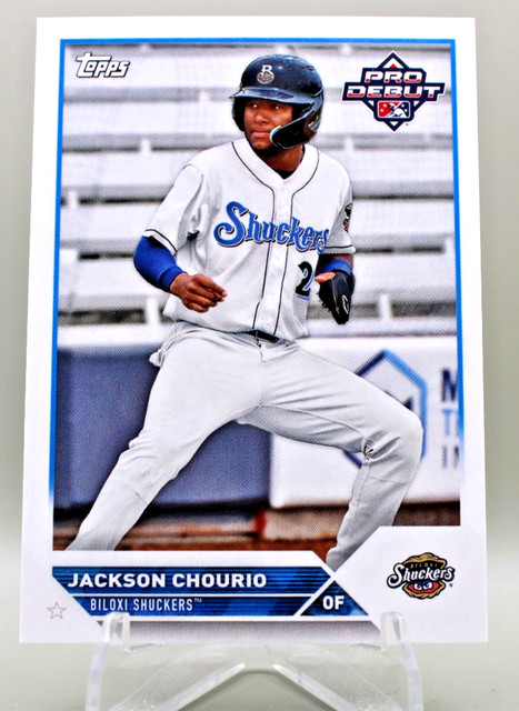 2023 Topps Pro Debut - Jackson Chourio #PD-40 (RC) Biloxi Shuckers
