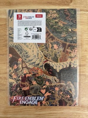 MEGA RARE FIRE EMBLEM ENGAGE OFFICIAL NINTENDO PROMO POSTER FOR COLLECTORS!