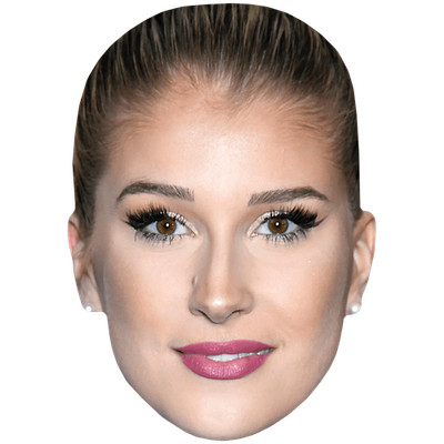 Amanda Drewes (Make Up) Celebrity Mask, Flat Card Face, Fancy Dress Mask